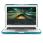 Удароустойчив капак с обръщащи се крачета за MacBook Pro 13" (A1425 / A1502) - син