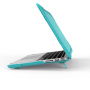 Удароустойчив капак с обръщащи се крачета за MacBook Pro 13" (A1425 / A1502) - син