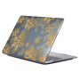 ENKAY гланцов прозрачен кейс за MacBook Pro 16" (A2485 / A2780 / A2991 / A3186 / A3403 / A3428 / A3429) - снежинки