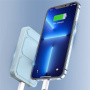 Безжична Appleking MagSafe захранваща банка със стойка и USB-C порт - 5000 mAh - черна