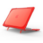 Удароустойчив капак с обръщащи се крачета за MacBook Pro 13" (A2251 / A2289 / A2338) - червен