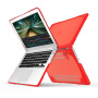 Удароустойчив капак с обръщащи се крачета за MacBook Pro 13" (A2251 / A2289 / A2338) - червен