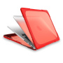 Удароустойчив капак с обръщащи се крачета за MacBook Pro 13" (A2251 / A2289 / A2338) - червен