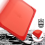 Удароустойчив капак с обръщащи се крачета за MacBook Pro 13" (A2251 / A2289 / A2338) - червен