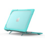 Удароустойчив капак с обръщащи се крачета за MacBook Pro 13" (A2251 / A2289 / A2338) - син