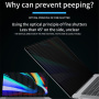 Магнитно Anti-Spy фолио за MacBook Pro 16" (A2485 / A2780 / A2991 / A3186 / A3403 / A3428 / A3429)