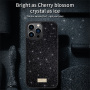 SULADA елегантен калъф с блясък за iPhone 16 Pro - кафяв
