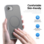 DUX DUCIS Yind matte cover с MagSafe за iPhone 16e / 17e - сив