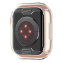 Гланцов калъф от мека пластмаса със защита на дисплея за Apple Watch 45mm - прозрачен