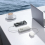 Baseus OS Free2Pull външна батерия с вграден USB-C кабел и USB-C порт - 10 000 mAh - сива
