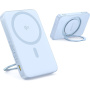 Baseus PicoGo безжична MagSafe powerbank с въртяща се стойка и USB-C порт - 5 000 mAh - синя