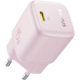 Baseus PicoGo мини бързозареждащ адаптер с USB-C порт - 45W - розов