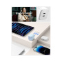 Spigen ArcStation Pro GaN адаптер за зареждане с 2x USB-C порта - 45W - черен