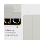 Spigen Air Skin Pro OneTap въртящ се на 360° калъф за iPad Pro 11" (2024/2025) - сив