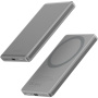 ENERGEA AluPac Mini 5K безжична MagSafe powerbank с USB-C порт - 5 000 mAh - естествен титан