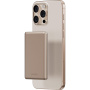 ENERGEA AluPac Mini 5K безжична MagSafe powerbank с USB-C порт - 5 000 mAh - златиста