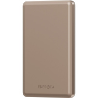 ENERGEA AluPac Mini 5K безжична MagSafe powerbank с USB-C порт - 5 000 mAh - златиста