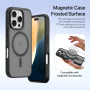 DUX DUCIS Свалящ се флип калъф Lawa 2в1 с MagSafe и портфейл за iPhone 16 Pro - Черен
