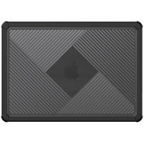 DUX DUCIS матово прозрачен калъф за MacBook Pro 14" (A2442 / A2779 / A2918 / A2992 / A3112 / A3185 / A3401 / A3434) - черен