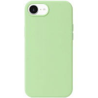 Силиконов калъф за iPhone 16e / 17e - зелен