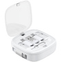 UD7603 Пътуващ комплект с USB-C удължители, редуктори, игла и стойка - бял