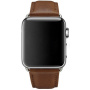 CRAZY HORSE Каишка от PU кожа за Apple Часовник 42mm / 41mm / 40mm / 38mm - кафяв