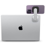 Spigen Лепило OneTap S312 MagSafe държач за iPhone - сребрист