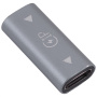 Адаптер USB-C female / 8pin female - сребърен
