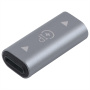 Адаптер USB-C female / 8pin female - сребърен