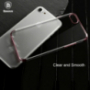 Baseus луксозен лъскав прозрачен калъф за Apple iPhone SE (2020/2022) / 8 / 7 - златно розов