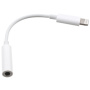 Адаптер от Lightning към 3,5 mm jack за iPhone - бял