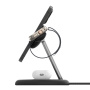 BELKIN Boost Charge Pro Qi2 3-в-1 магнитен безжичен стенд за iPhone / Apple Watch / AirPods - 15W - черен