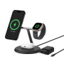 BELKIN Boost Charge Pro Qi2 3-в-1 магнитен безжичен стенд за iPhone / Apple Watch / AirPods - 15W - черен