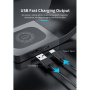 Appleking 4в1 магнитен безжичен стенд за iPhone / Apple Watch / AirPods - 15W - черен