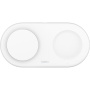 BELKIN BOOST CHARGE PRO Qi2 2v1 магнитна подложка за зареждане за iPhone / AirPods - бял