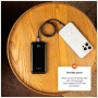 FIXED Zen2 10 powerbanka с USB-C / 2x USB-A порта - 10 000 mAh - черна