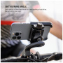 FIXED Bikee Plus Vista стойка за велосипед за кормило за iPhone - черна