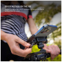 FIXED Bikee Plus Vista стойка за велосипед за кормило за iPhone - черна