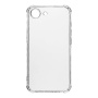 Tactical Plyo прозрачен калъф с подсилени ъгли за iPhone 16e / 17e - прозрачен