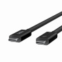Belkin Thunderbolt 4 (USB-C / USB-C) кабел за свързване и пренос на данни за iPhone / iPad / MacBook / AirPods - 2 m - черен