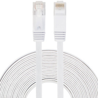 Ethernet CAT-6 кабел RJ45 за MacBook - 10 m - бял