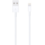 Оригинален Apple USB-A / Lightning кабел за iPhone / iPad / iPod / Airpods - 2 m - бял
