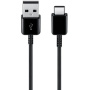 Оригинален Samsung кабел за данни и зареждане - USB-A към USB-C - еко опаковка - 1,5 m - черен