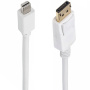 Кабел за свързване на Thunderbolt / Display Port за MacBook - 1,8 m - бял