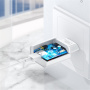 USAMS T21 комплект адаптер с USB-A порт и USB-A към Lightning кабел - 10,5W - 1 m - бял