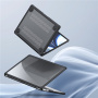 DUX DUCIS LCGM Series гланцов прозрачен кейс за MacBook Pro 13" (A1706 / A1708 / A1989 / A2159) - черен