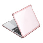 DUX DUCIS LCGM Series лъскав прозрачен Кейс за MacBook Pro 13" (A1706 / A1708 / A1989 / A2159) - розов
