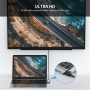 ENKAY 5-в-1 хъб - HDMI / 2x USB-C / 2x USB-A към 2x USB-C за MacBook - сив