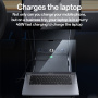 Мини зарядно за кола Yesido Y67 с USB-C порт - 45W - сиво