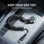 JOYROOM CL07 комплект за зарядно за кола с USB-C / USB-A портове и USB-C кабел - 72W - 1,6 m - черен